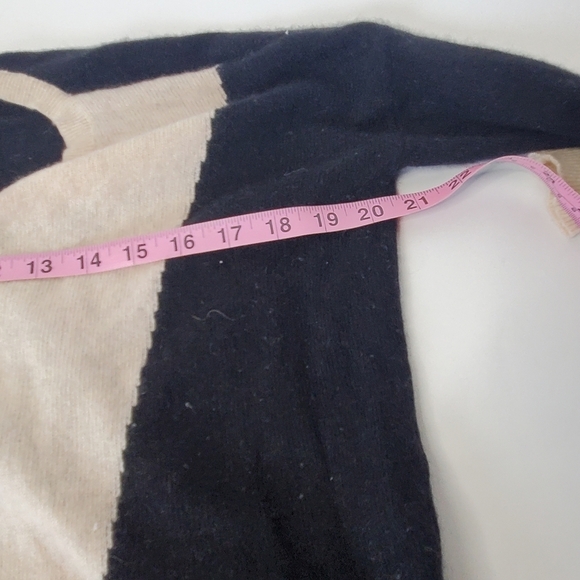 T.S. Society Cashmere Wool Sweater XS Colorblock - Picture 7 of 7